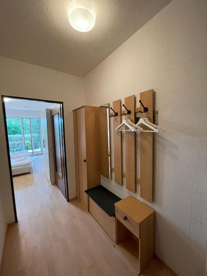 Stadtnahe Wohnung Mit Terrasse ヘーヒベルク エクステリア 写真
