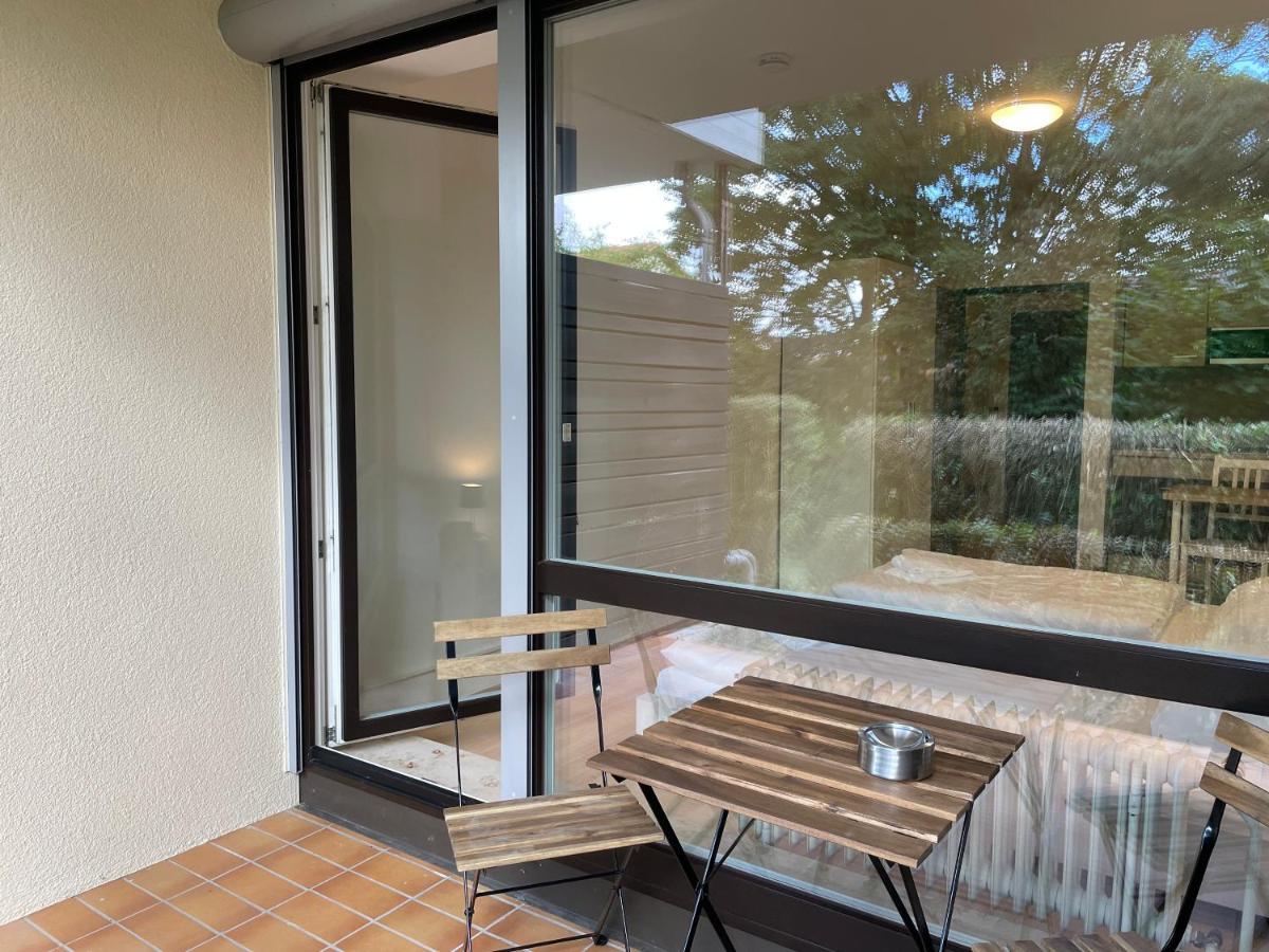 Stadtnahe Wohnung Mit Terrasse ヘーヒベルク エクステリア 写真